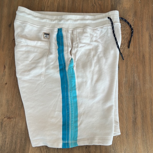 Surfside supply shorts - medium - cream - blue - Picture 2 of 3